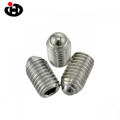 Lower Price Stainless Steel Hex Socket Set Screws with Ball Point /Ball Spring Plunger