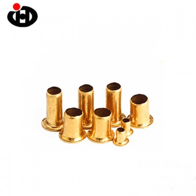 Factory Direct Sales DIN7339 Tubular Rivets M4 Brass Hollow Tubular Rivets