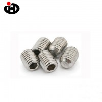 Hot Sale Stainless Steel DIN916 Hex Socket Head Grub Screw Set Screw With Cup Point