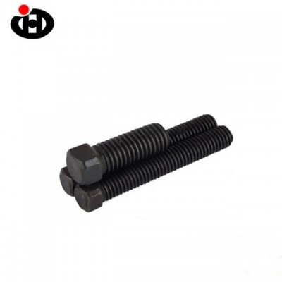 Factory Directly Sales JISB1118 Square Head Cup Point Set Screws Black Zink Plated Screw