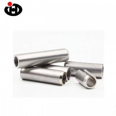 Zhejiang Wenzhou Hardware Fasteners Factory Supplier Slotted Spring Pin Stainless Steel Safety Pin GB879