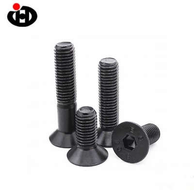 M3 M4 M5 M6 M8 Carbon Steel Machine Screws DIN7991 Hexagon Socket Flat Head Machine Screw