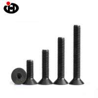 Jinghong Regularly Product Black GR12.9 DIN7991 Countersunk Screw